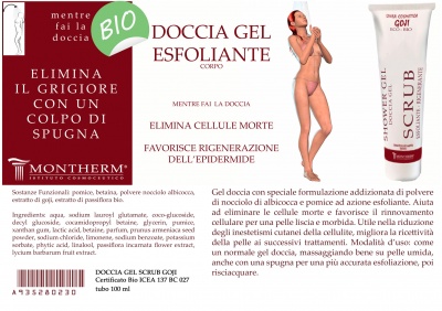 GOJI shower gel scrub 100 ml