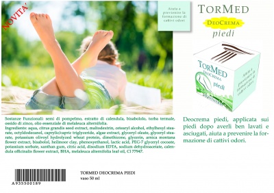 Tormed deocrema piedi 50 ml